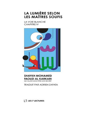 cover image of La Lumière selon les maîtres soufis
